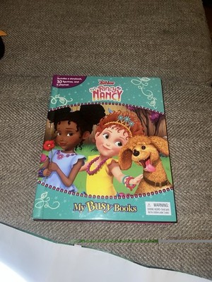 Fancy Nancy - My Busy Books Complete Storybook w/ 10 Figures & Playmat - 2019