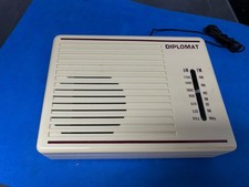 Diplomat AM/FM portable radio beige with Box. WORKS 
