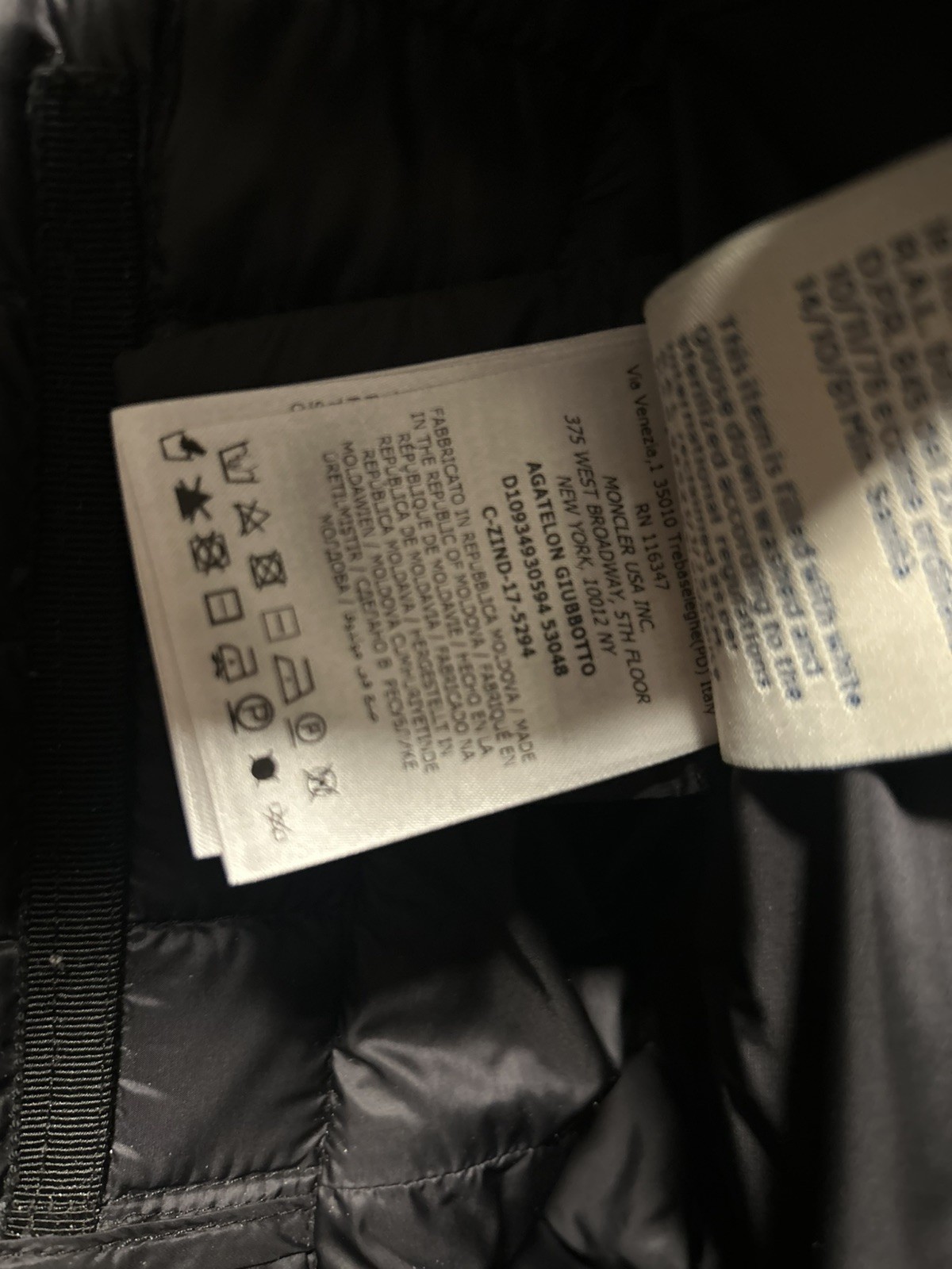 Authentic MONCLER AGATELON Down puffer women’s Co… - image 4