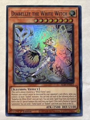 Yu-Gi-Oh! Diabellze the White Witch Super Rare ALIN-EN012