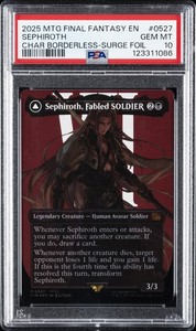 Sephiroth Surge Foil Psa 10 | eBay