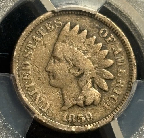 1859 Indian Head Cent — PCGS Graded