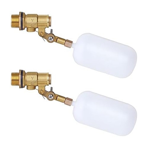 Vanne à Flotteur 1/2 Pouce Automatique – Robinet Flottant Réglable Pour Abreuvoir Bétail, Aquarium, Étang
