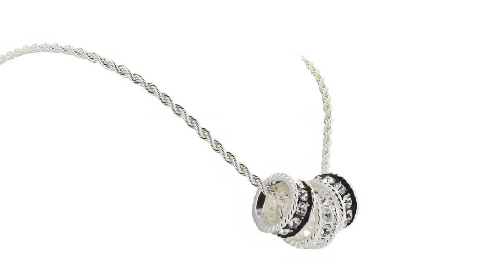 Collar Montana Silversmiths Cristal Brillo Foto 2 de 4