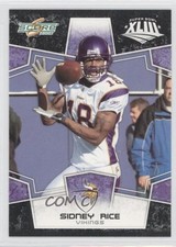 2008 Score Factory Set Black Sidney Rice #175 0h1