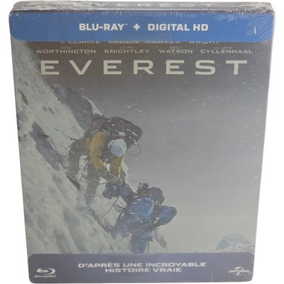 Everest SteelBook Blu-ray Limited Edt 2016 Jason Clarke, Josh Brolin Free Zone