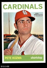 2013 Topps Heritage #409 Pete Kozma Cardinals 8 - NM/MT