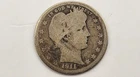 1911 US ¼ Dollar Silver Coin - Barber Quarter - KM#114