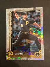 2025 Topps Factory Holofoil Parallel #381 David Bednar Pirates 245/417