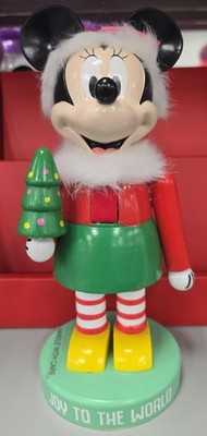 Disney Santa Minnie Mouse Nutcracker, 9''