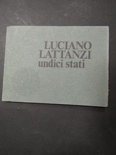Lattanzi Luciano. Undici stati. All'insegna del pesce d'oro. 1976. copia 551/100