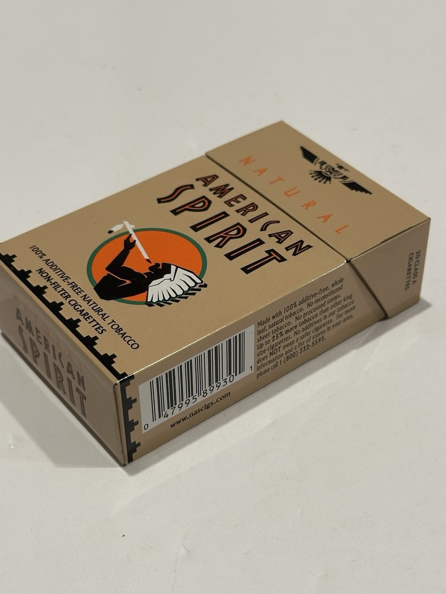 american spirit tobacco store 19103 American Spirit Metal Tin Pack Tan