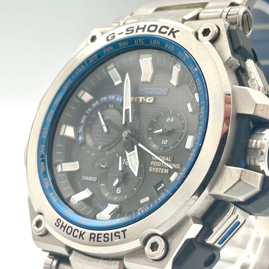 Casio G-Shock MTG-G1000D-1A2JF Men's Blue Solar Automatic 44mm