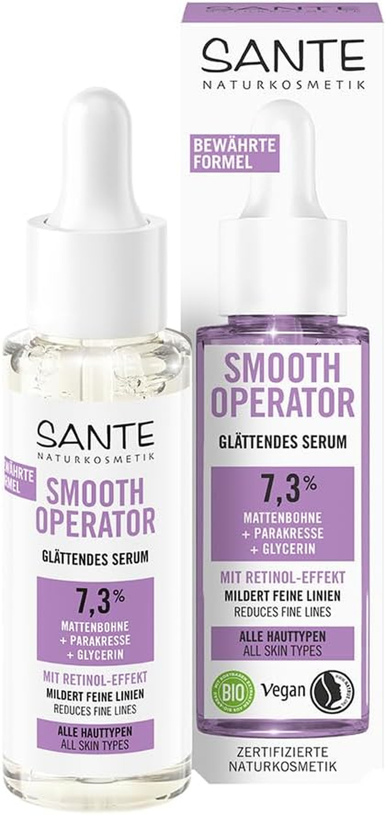 Siero Viso Naturale Effetto Retinolo: Levigante e Anti-Età Bio