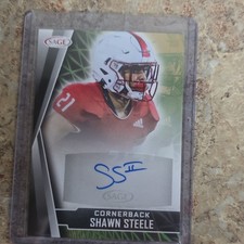 2022 SAGE High Series Shawn Steele Black Rookie Auto #A-SS2 South Alabama