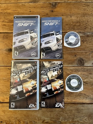 #ad Need for Speed: Most Wanted 5 1 0 NFS Shift Sony PSP Complete CIB Tested‼️ $26.99