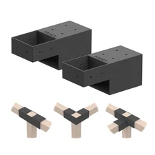 Omni-Way Pergola Brackets GMINO Heavy-Duty 4x4 Kit for DIY Carport Gazebo Corner