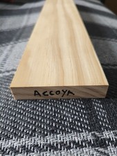 Accoya Planed Timber Piece (500mm x 100mm x 20mm) - Great Condition