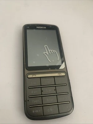 Nokia C3 01 Sim Free Touch Type Classic Retro Style Mobile Phone In Grey Colour - Image 1 of 4