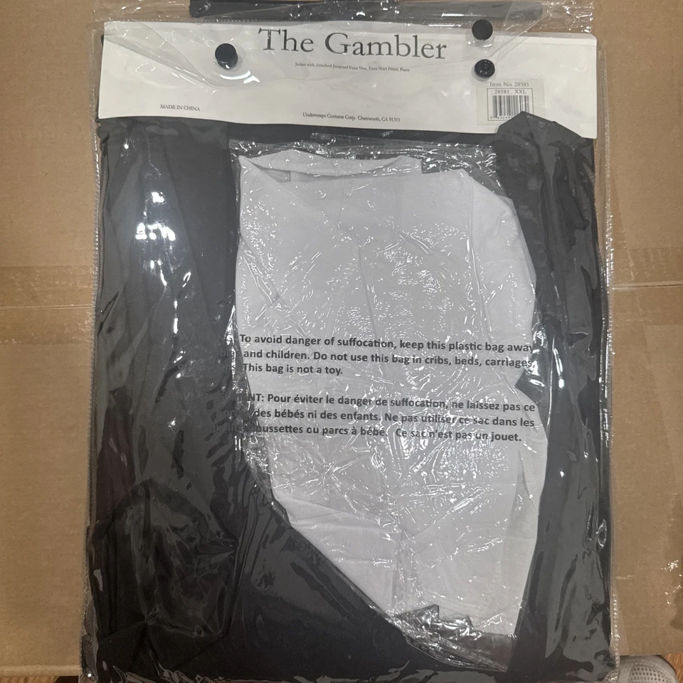 Disfraz de jugador talla grande para hombre Foto 4 de 4