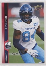 2021 Upper Deck CFL Red 114/165 Llevi Noel #96 0l2