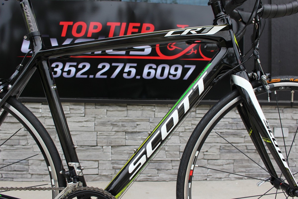 54 cm - 2013 Scott CR1 Team - Full Carbon Roadie - 17lbs - INV