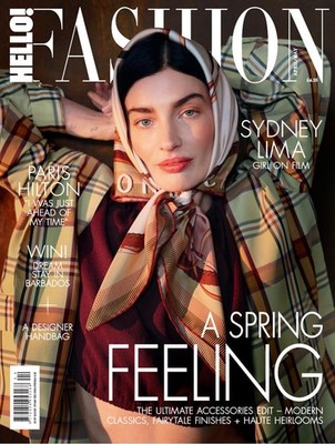 HELLO FASHION MAGAZINE APRIL /  MAY 2026 ~ SYDNEY LIMA ~ NEW ~
