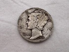 1935 S U.S. Mercury Head Silver Dime KW-18