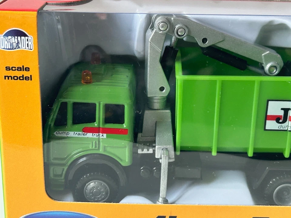 Lorry/Truck Dump Crane JST Model Toy Diecast Green Urban 4'5 Welly 1:43-1:60 - Image 3 of 4