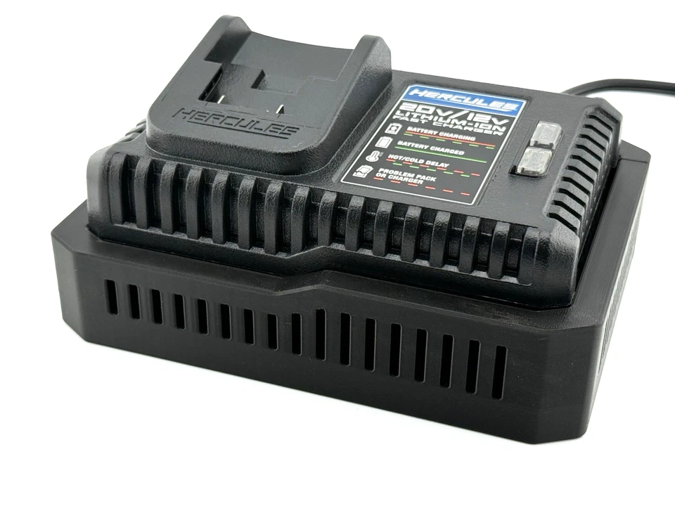 Base magnética para cargador de batería Hércules para herramientas eléctricas inalámbricas Foto 3 de 4