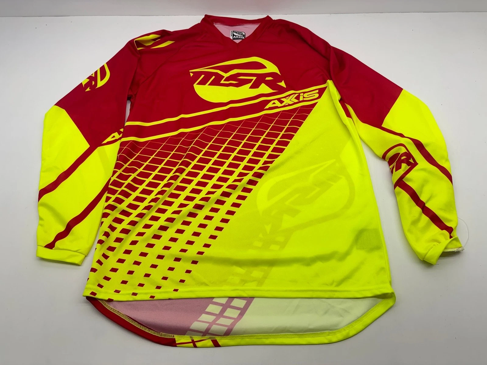 MSR Men's Jersey Medium Red Yellow M Riding Shirt Apparel Gear Motocross MX