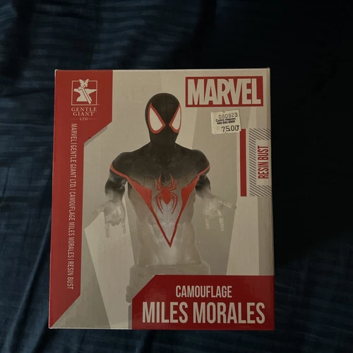 Busto de camuflaje Marvel Miles Morales Mini 2021 SDCC exclusivo de Spiderman