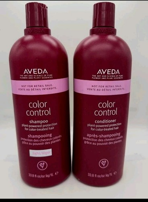 #ad #ad Aveda Color Control LIGHT Shampoo amp; Conditioner 33.8oz NEW SEALED $108.00