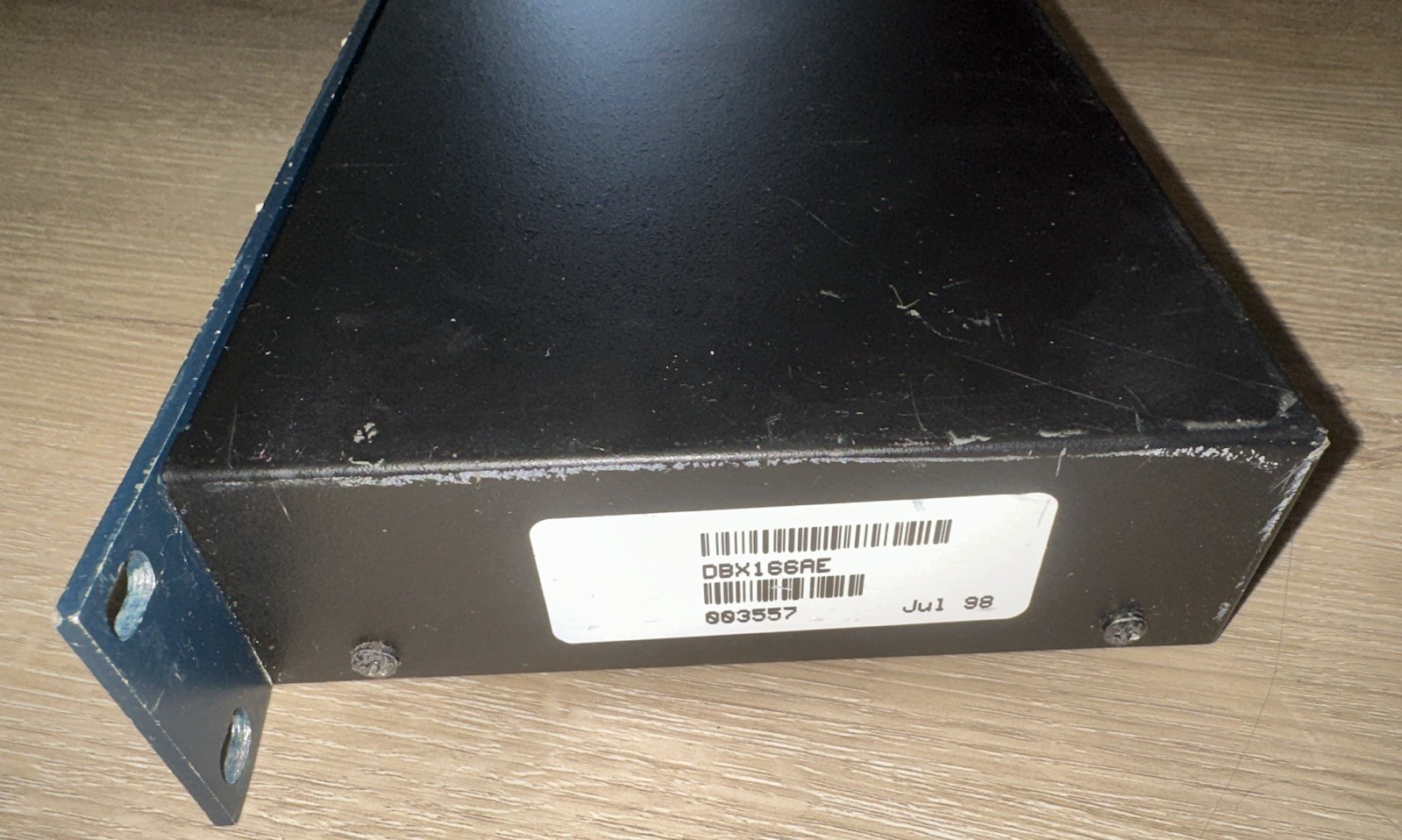 DBX 166A 2 Channel Compressor & Limiter Dynamic Range Rack Processor