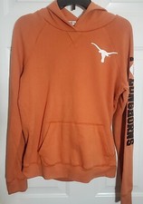 PINK Texas Longhorns LS Hooded Sweatshirt Large