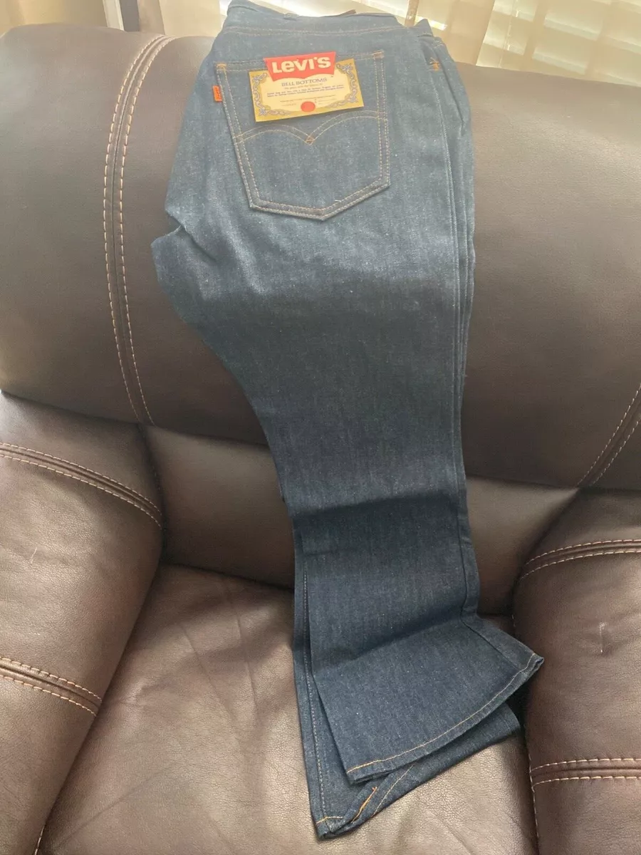 Levi’s 646 vintage blue jeans bell bottom NWT