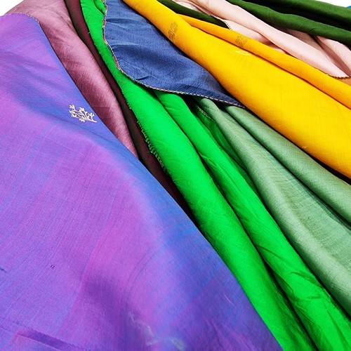 100% Pure Silk Scarves Bundle Assorted Colours / Sizes Factory Seconds Clearance - Picture 4 of 15