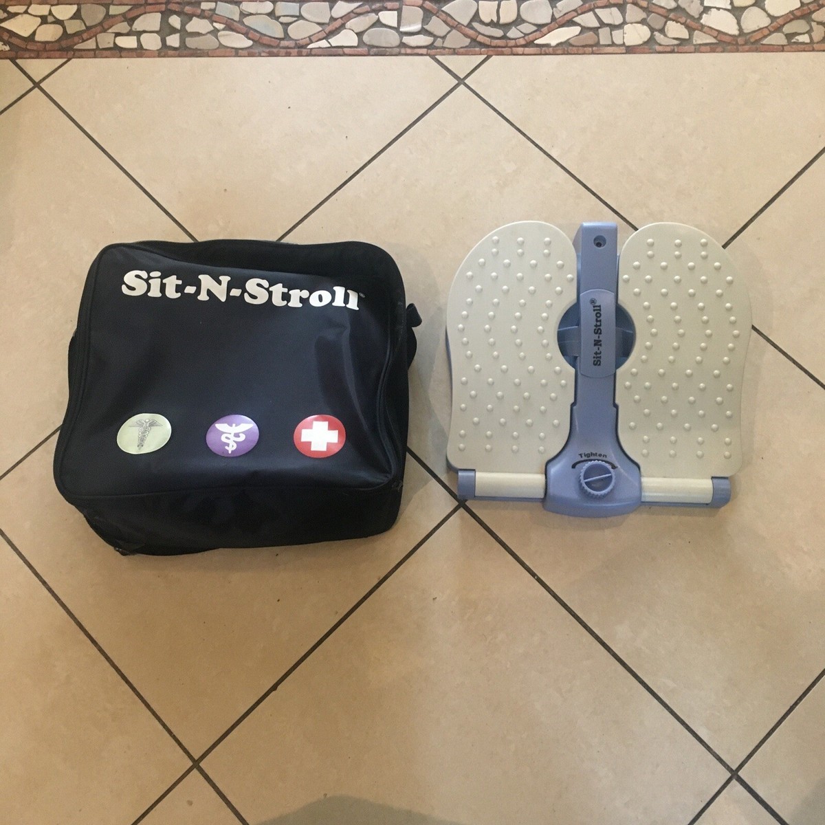 Stepper De Pédalage Pour Améliorer La Circulation Sanguine - Marque Sit-N-Stroll - Appareil De Massage Des Pieds D'occasion