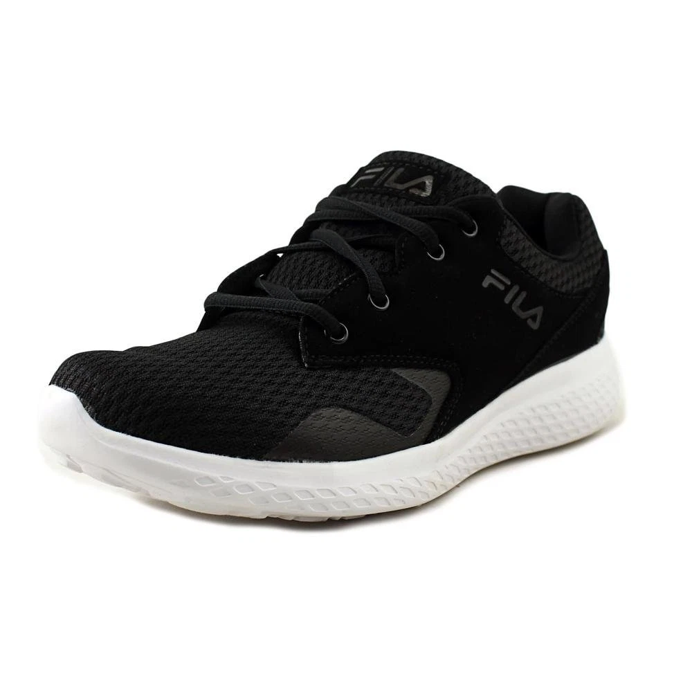 Fila shoes womens black and white clearance