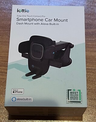 iOttie Easy One Touch Connect Pro Alexa Built-in Dash Windshield & Mount