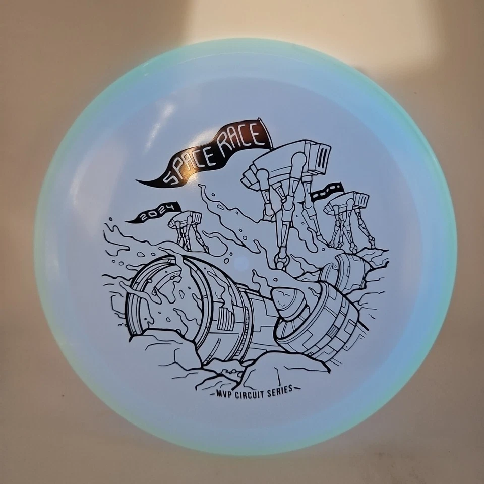 Axiom Discs Total Eclipse Crave Space Race 2024 White/Black Stamp 170g - Image 2 of 4