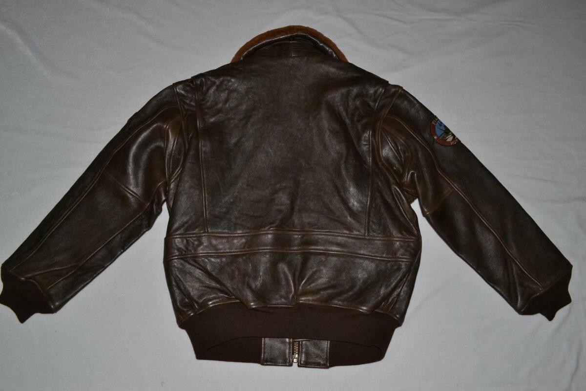 SCHOTT NYC G1TG G-1 WINGS OF GOLD LEATHER BOMBER JACKET SCHOTT NYC G1TG G-1 WINGS OF GOLD LEATHER BOMBER JACKET