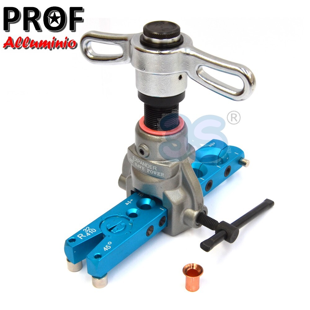 Cartellatrice a frizione con cricco dima in pollici - professionale ultra legger