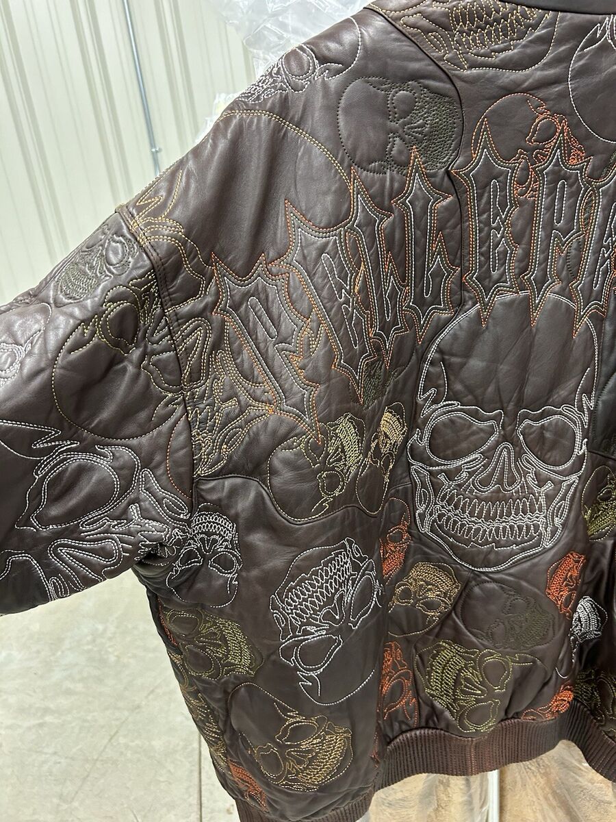 Marc Buchanan Pelle Pelle “skulls” Leather Jacket (56) | eBay Marc Buchanan Pelle Pelle “skulls” Leather Jacket (56) | eBay