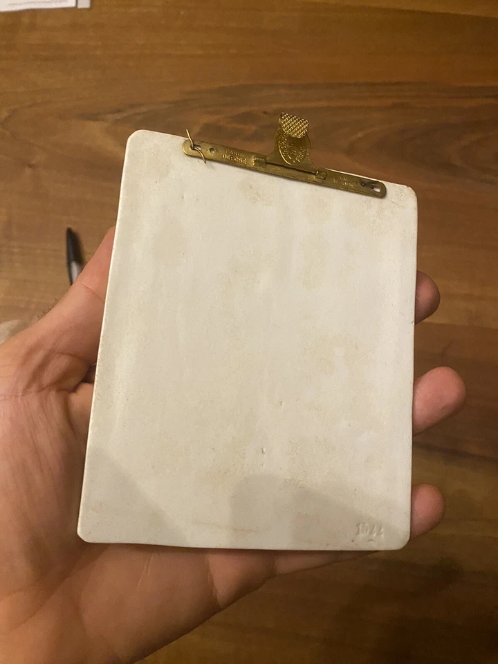 Lithophanie & Porcelaine & Lumière & Optique & Magique & 19 Eme Siècle & Lune - Photo 4/4