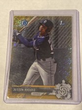 Jeisson Rosario 2017 Bowman Chrome Prospects Gold Shimmer Refractor BCP238 37/50