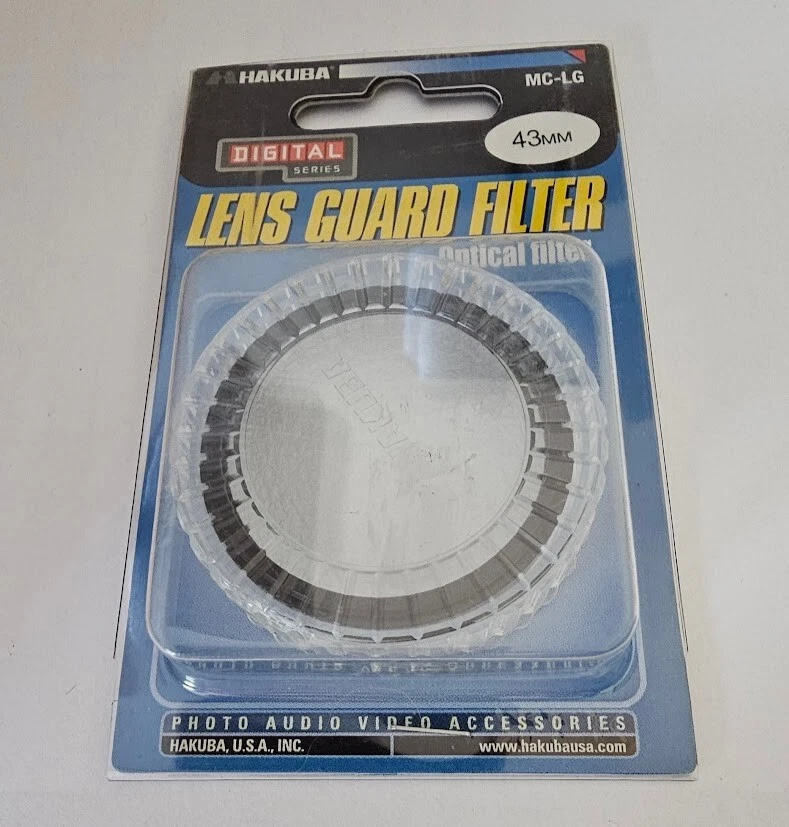 Hakuba 43mm Lens Glass Protection Filter Guard Safety Protector 43 mm E43 Japan - Image 2 of 4