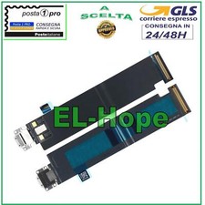 CONNETTORE RICARICA PER APPLE IPAD PRO 12.9 1GEN A1584 A1652 FLAT CARICA BIANCO