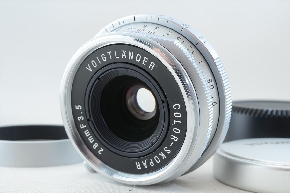 Voigtlander COLOR-SKOPAR 28mmF3.5 Lマウント 美品》Voigtlander COLOR SKOPAR 28mm F3.5 (Lマウント用