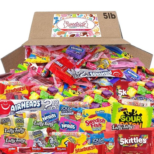 Individually Wrapped Party Candy Mix - 5lb of Sweet Memories for Celebrations - Picture 3 of 9